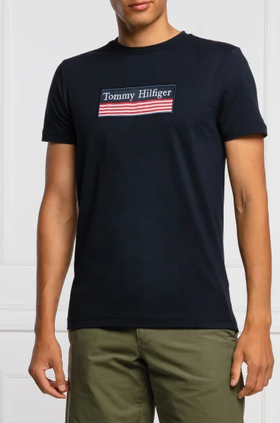 t-shirt | regular fit Tommy Hilfiger ναυτικό μπλε