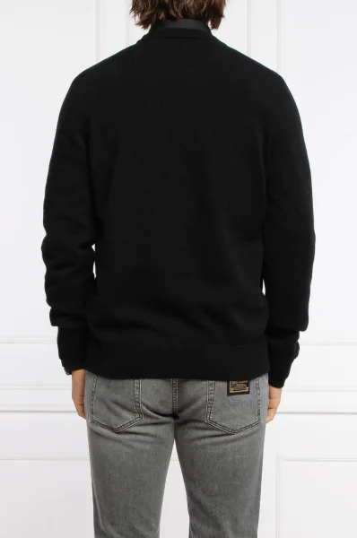 Μάλλινος πουλόβερ | Regular Fit Dolce & Gabbana μαύρο