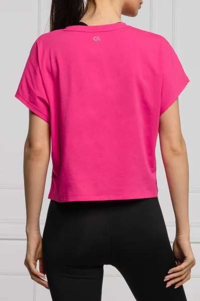 t-shirt | cropped fit Calvin Klein Performance φουξία