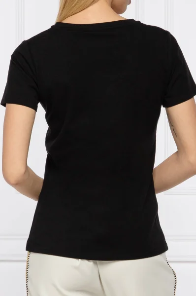 T-shirt | Slim Fit Liu Jo Sport μαύρο