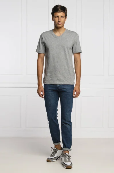 t-shirt | regular fit Calvin Klein σταχτί