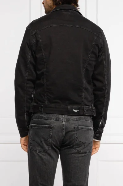 Μπουφάν jeans PINNER | Regular Fit Pepe Jeans London μαύρο