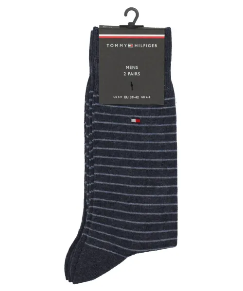 Κάλτσες 2 pack Tommy Hilfiger ναυτικό μπλε