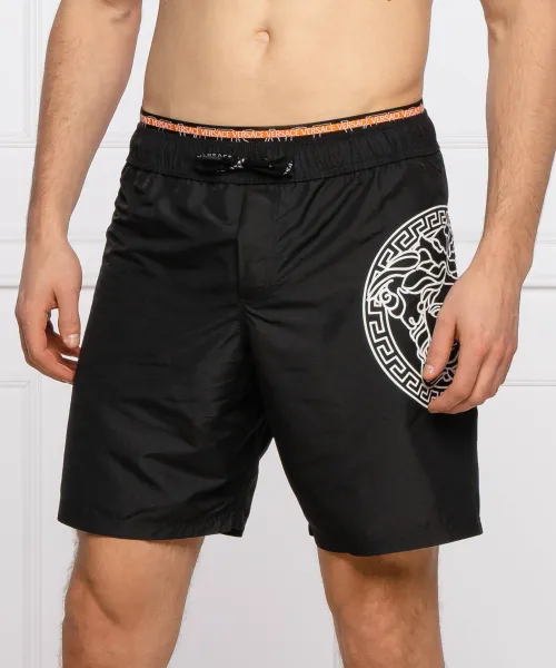 Μαγιό σορτς | Regular Fit Versace μαύρο