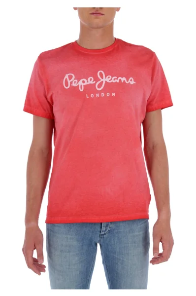 t-shirt west sir | regular fit Pepe Jeans London κόκκινο