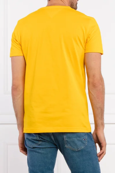 T-shirt | Regular Fit Tommy Hilfiger κίτρινο