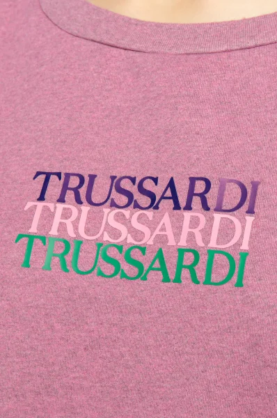Μπλούζα | Relaxed fit Trussardi ροζ