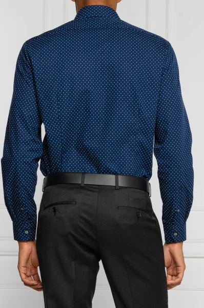 πουκάμισο | fitted fit Calvin Klein ναυτικό μπλε