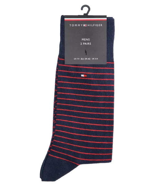 κάλτσες 2 pack Tommy Hilfiger ναυτικό μπλε