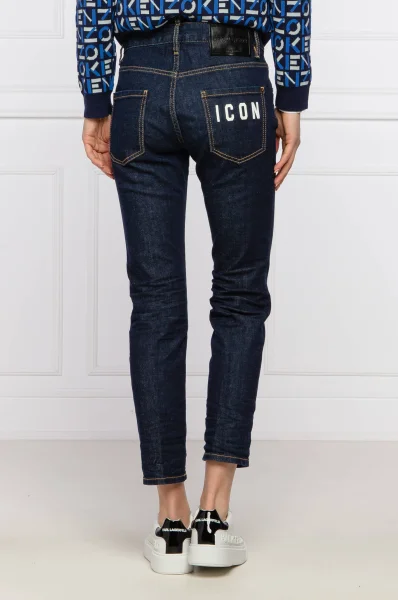 Jeans Cool Girl | Regular Fit Dsquared2 ναυτικό μπλε