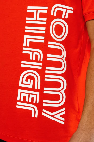t-shirt | regular fit Tommy Hilfiger Swimwear κόκκινο