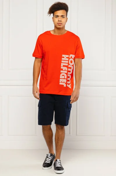 t-shirt | regular fit Tommy Hilfiger Swimwear κόκκινο