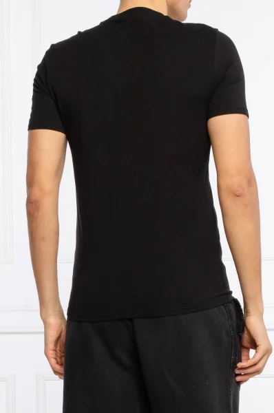T-shirt CAMUSPACE | Slim Fit GUESS μαύρο