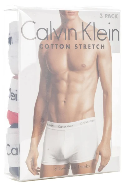 boxer 3-pack Calvin Klein Underwear κόκκινο