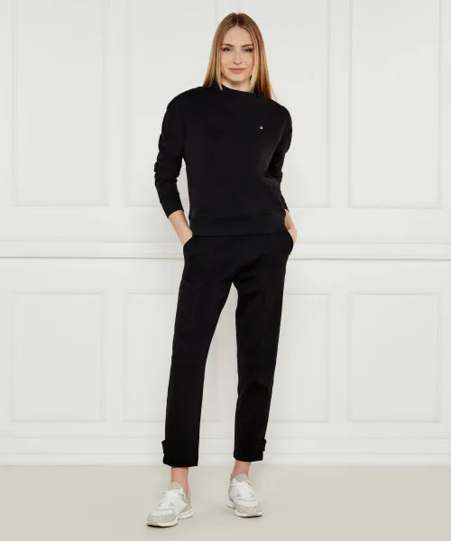 Μπλούζα TERRY | Regular Fit Calvin Klein μαύρο