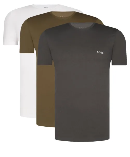 T-shirt RN Classic BOSS BLACK | γκρί Regular Fit 50532470
