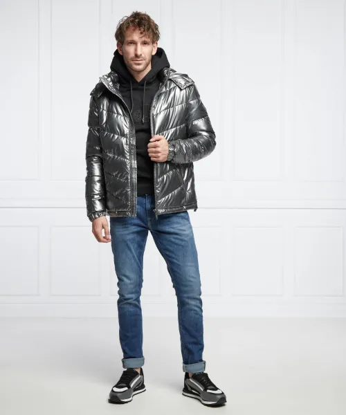 μπουφάν | regular fit GUESS ασημί