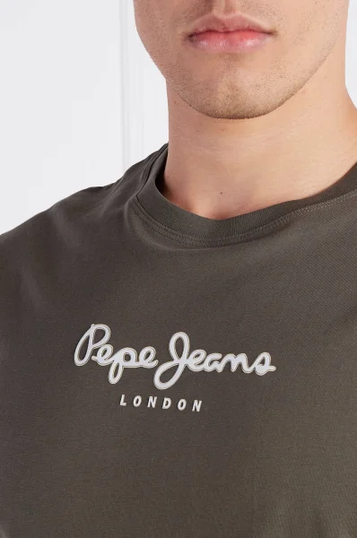 T-shirt EDWARD TEE | Regular Fit Pepe Jeans London πράσινο