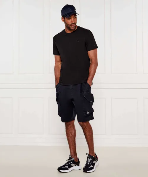 T-shirt | Regular Fit Moose Knuckles μαύρο