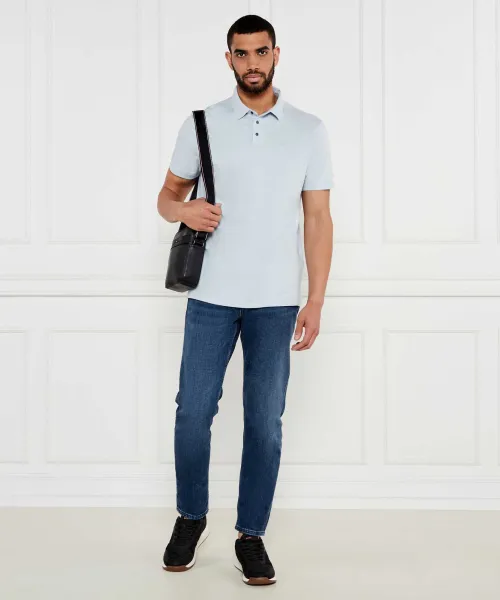 Πόλο | Classic fit Calvin Klein χρώμα του ουρανού