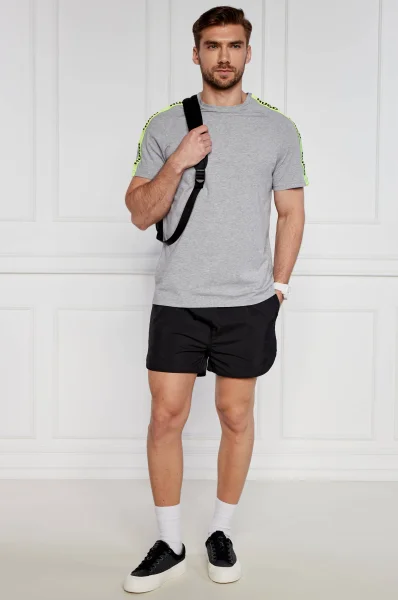 T-shirt Sporty | Relaxed fit Hugo Bodywear γκρί