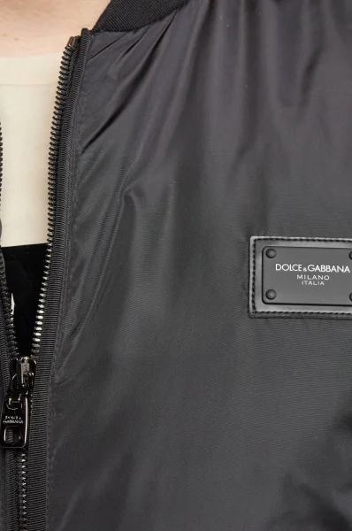 Μπουφάν bomber | Regular Fit Dolce & Gabbana μαύρο