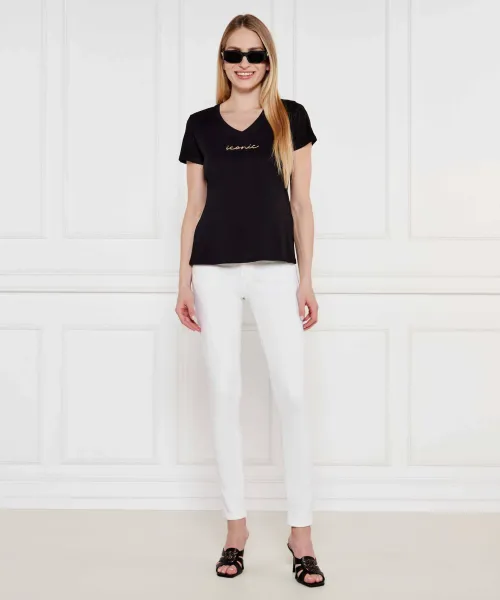 T-shirt | Regular Fit Liu Jo Sport μαύρο