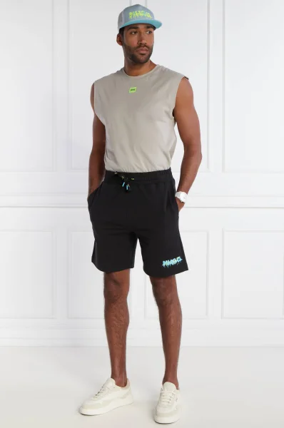Σορτς | Regular Fit Hugo Bodywear μαύρο