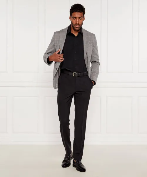 Πουκάμισο | Slim Fit Calvin Klein μαύρο