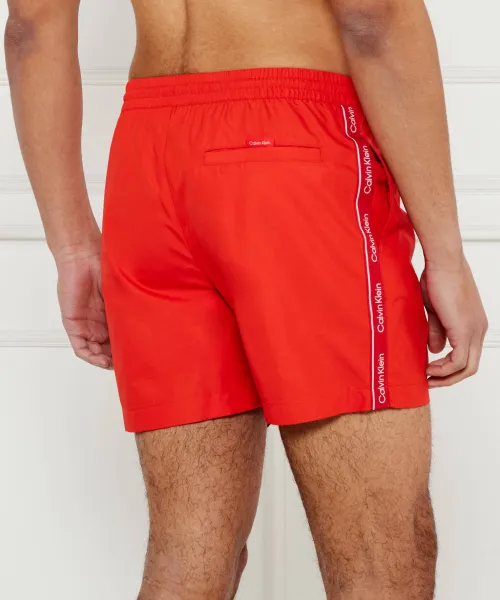 Μαγιό σορτς | Regular Fit Calvin Klein Swimwear κόκκινο