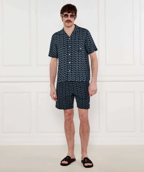 Πουκάμισο THE BAY | Regular Fit Moose Knuckles ναυτικό μπλε