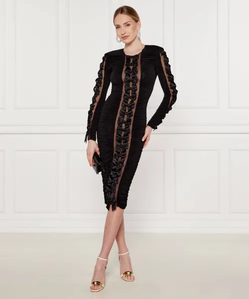 Φόρεμα Elisabetta Franchi μαύρο