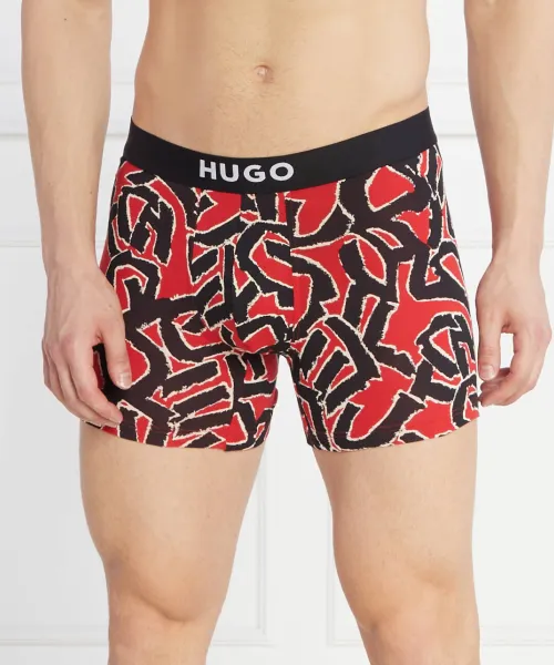 Boxer 2-pack Hugo Bodywear κόκκινο