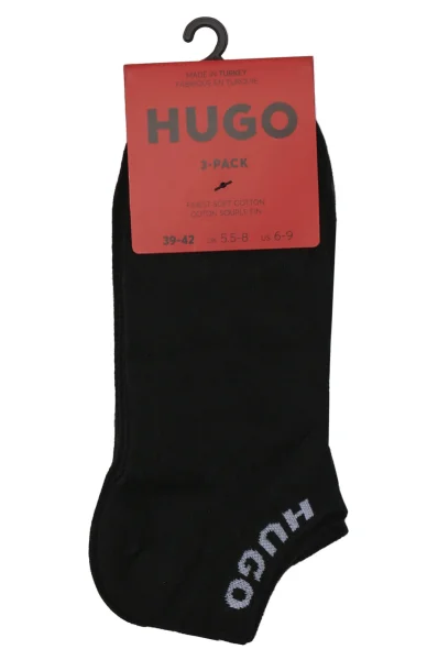 Κάλτσες 3 pack 3P AS UNI CC Hugo Bodywear μαύρο
