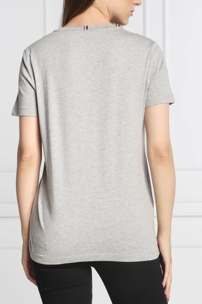 T-shirt | Regular Fit Tommy Hilfiger γκρί