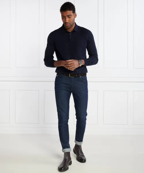 Πόλο Gemello-P | Regular Fit BOSS BLACK ναυτικό μπλε