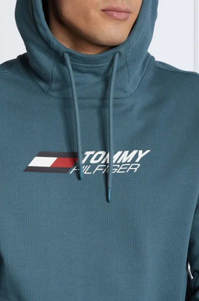 Μπλούζα | Regular Fit Tommy Sport χρώμα θαλλάσης