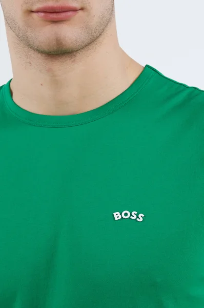 T-shirt Tee Curved | Relaxed fit BOSS GREEN πράσινο