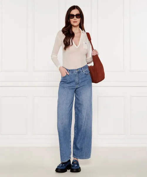 Μπλούζα | Slim Fit Pinko εκρί