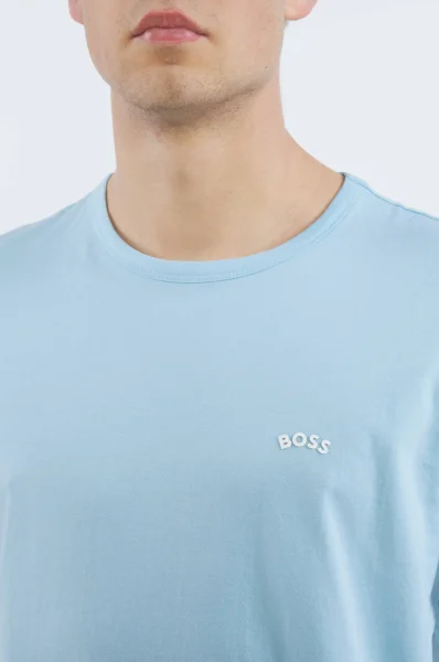 T-shirt | Regular Fit BOSS GREEN χρώμα του ουρανού