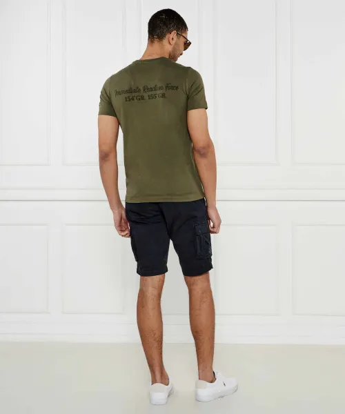 T-shirt | Regular Fit Aeronautica Militare χρώμα ελιάς