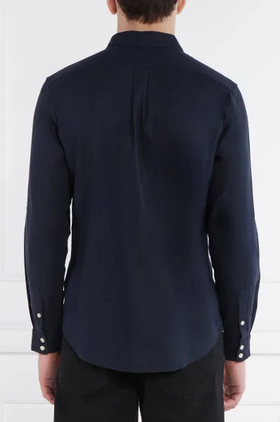 Λινό πουκάμισο | Regular Fit Guess Underwear ναυτικό μπλε