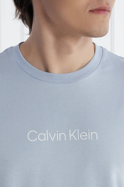 T-shirt | Comfort fit Calvin Klein χρώμα του ουρανού