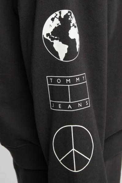 Μπλούζα TJM GLOBAL UNITEES | Relaxed fit Tommy Jeans μαύρο