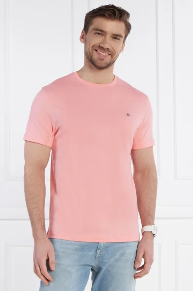 T-shirt SHIELD | Regular Fit Gant ροζ