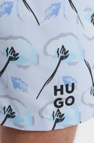 Μαγιό σορτς RICO | Regular Fit Hugo Bodywear χρώμα του ουρανού