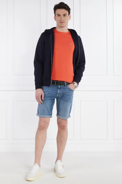 T-shirt SHIELD | Slim Fit Gant πορτοκαλί