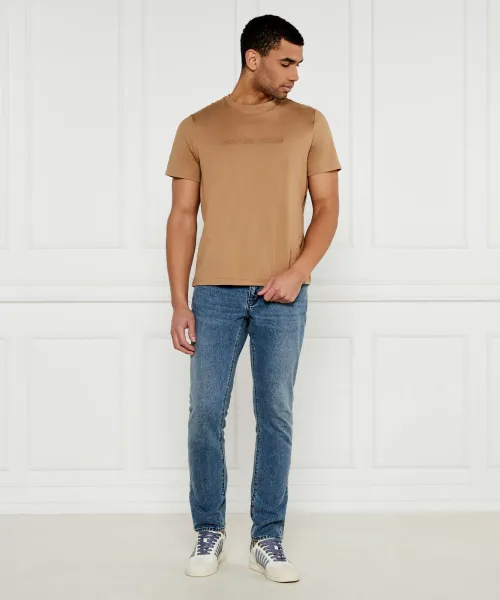 T-shirt | Regular Fit Michael Kors χρώμα καμήλας 