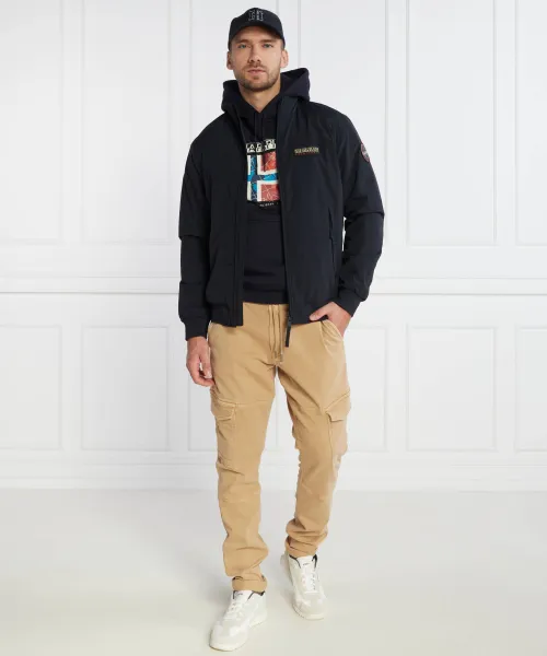 μπουφάν a-sailor | regular fit Napapijri ναυτικό μπλε