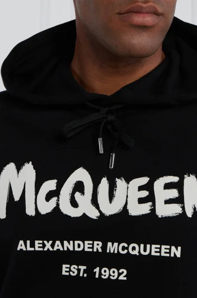 Μπλούζα | Regular Fit Alexander McQueen μαύρο